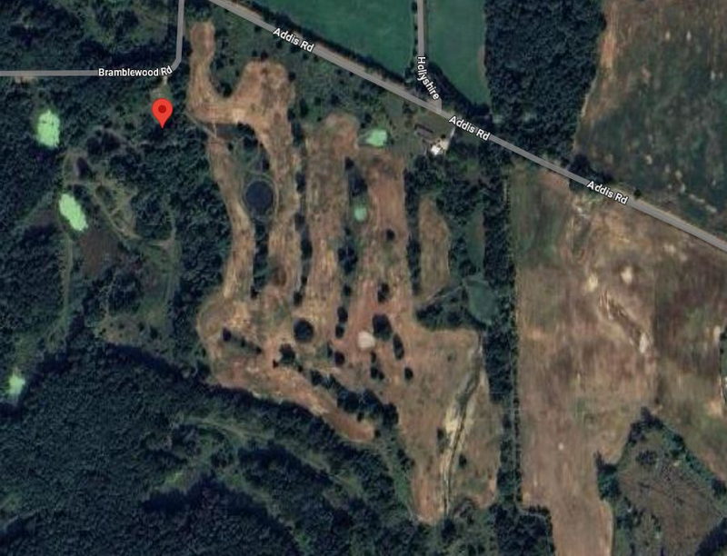 Bramblewood Country Club - Aerial Map (newer photo)